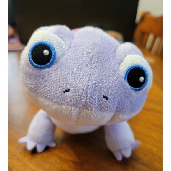 Disney Frozen 2 Bruni the Fire Spirit Salamander 9" Purple Plush Stuffed Animal - Picture 7 of 7